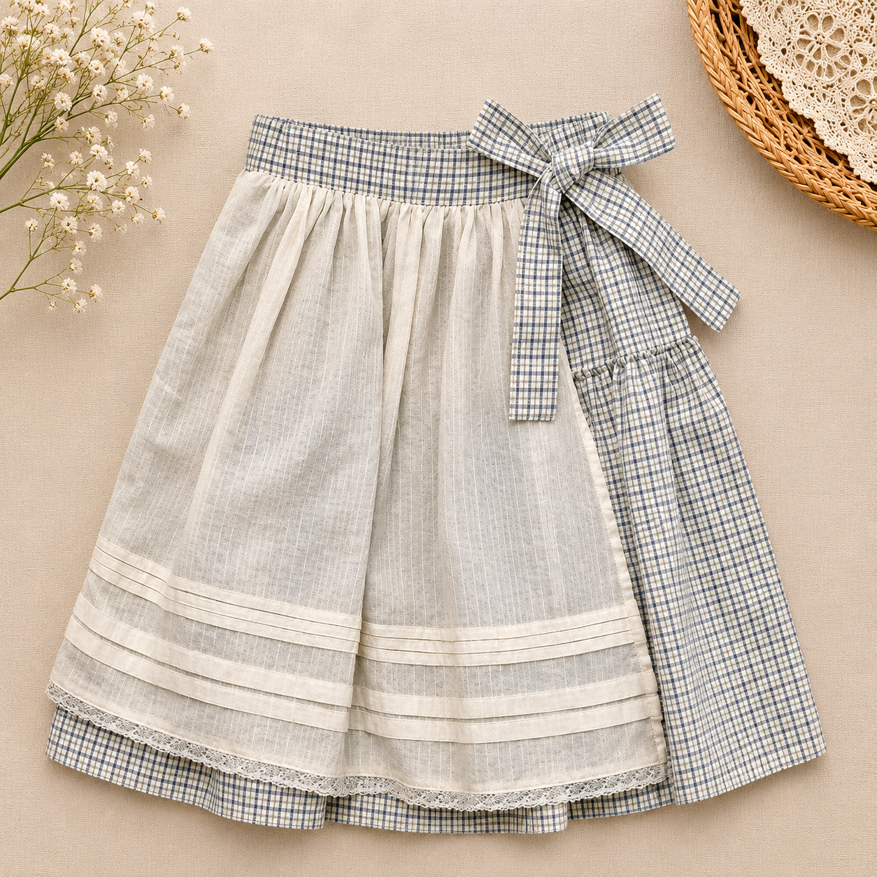 Chic Skirt & Wide Leg Pants – Elegancia y comodidad: ropa infantil a la última