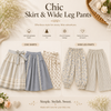 Chic Skirt & Wide Leg Pants – Elegancia y comodidad: ropa infantil a la última