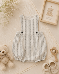 Thumbnail for Vintage Rompers – Atemporal y suave – Mono para bebé