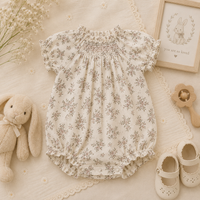 Thumbnail for Vintage Rompers – Atemporal y suave – Mono para bebé
