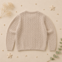 Thumbnail for Buttoned Cardigan – Suave y cómodo: chaqueta de punto para niños
