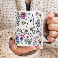 Thumbnail for Personalized Kids Name Mug – Uniek moederdagcadeau  – Gepersonaliseerde mok