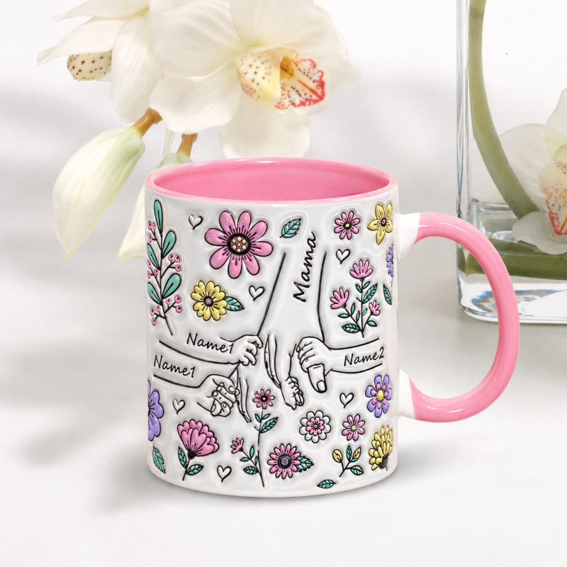 Personalized Kids Name Mug – Uniek moederdagcadeau  – Gepersonaliseerde mok