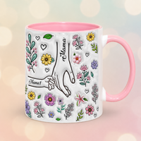 Thumbnail for Personalized Kids Name Mug – Uniek moederdagcadeau  – Gepersonaliseerde mok