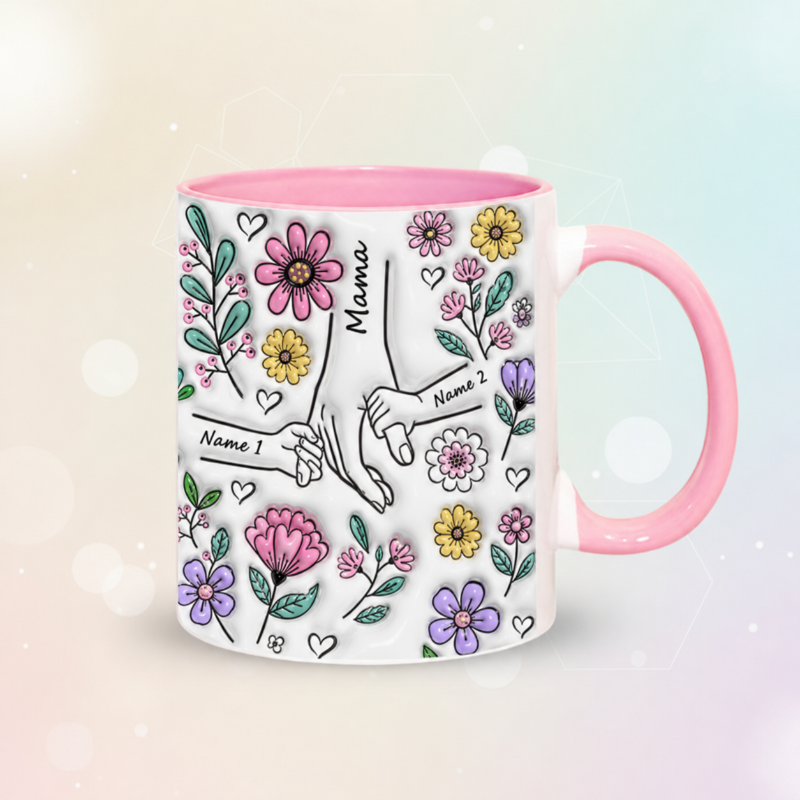 Personalized Kids Name Mug – Uniek moederdagcadeau  – Gepersonaliseerde mok
