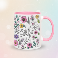 Thumbnail for Personalized Kids Name Mug – Uniek moederdagcadeau  – Gepersonaliseerde mok