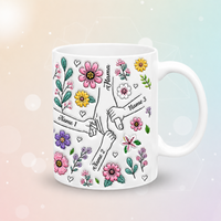 Thumbnail for Personalized Kids Name Mug – Uniek moederdagcadeau  – Gepersonaliseerde mok
