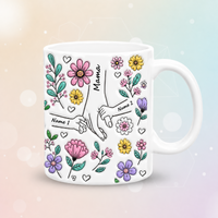 Thumbnail for Personalized Kids Name Mug – Uniek moederdagcadeau  – Gepersonaliseerde mok