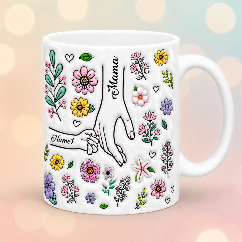 Personalized Kids Name Mug – Uniek moederdagcadeau  – Gepersonaliseerde mok