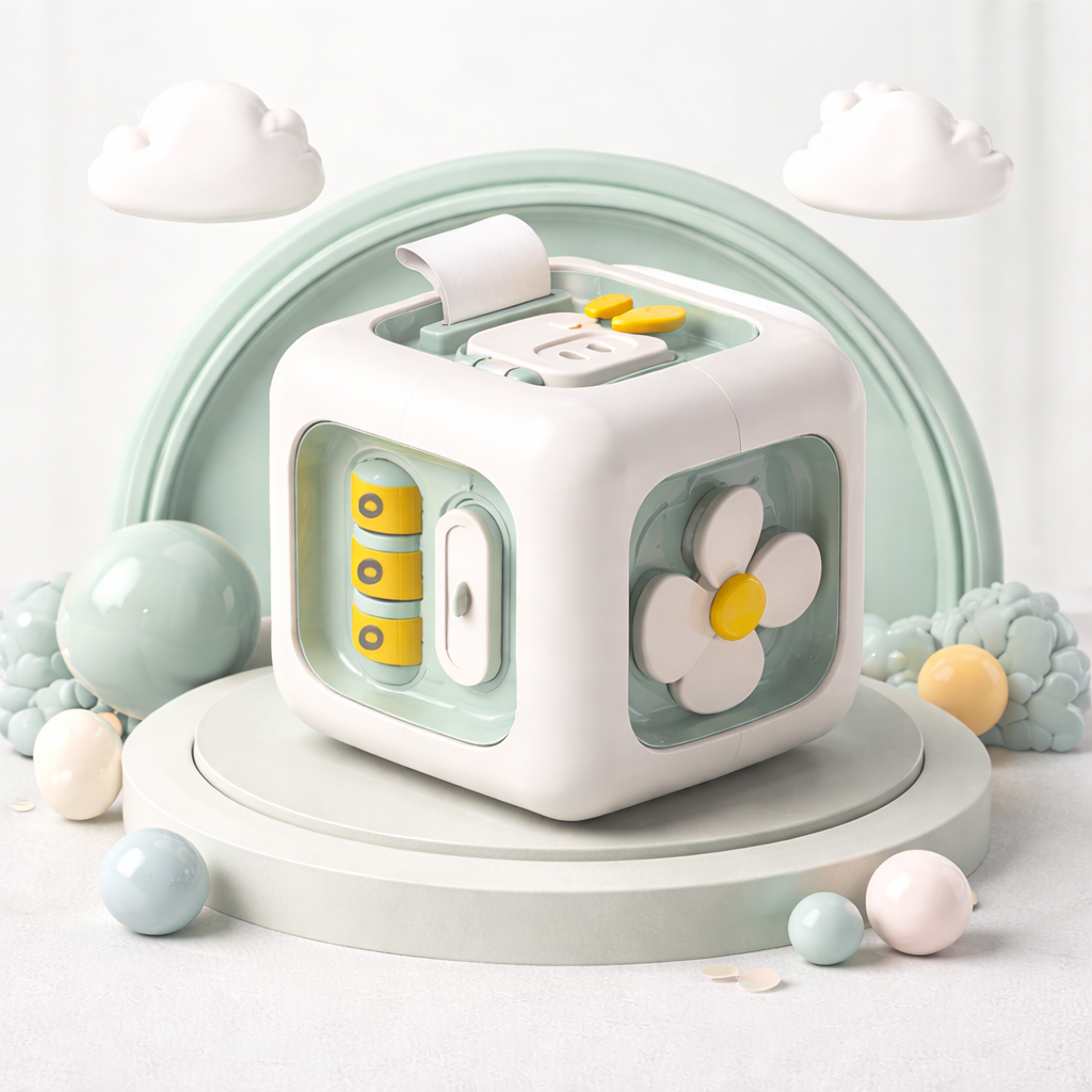 Cube Senses Toy™ - Triángulo de aprendizaje y diversión - Juguetes Cube Senses