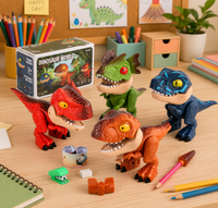 Thumbnail for Dinosaur Stationery Toy – Creativo y educativo: set de escritorio 5 en 1