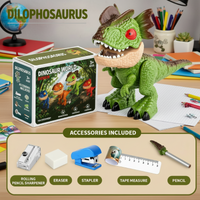 Thumbnail for Dinosaur Stationery Toy – Creativo y educativo: set de escritorio 5 en 1