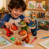Dinosaur Stationery Toy – Creativo y educativo: set de escritorio 5 en 1