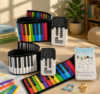 Thumbnail for Roll-up Piano Keyboard – Creativo y educativo: piano plegable