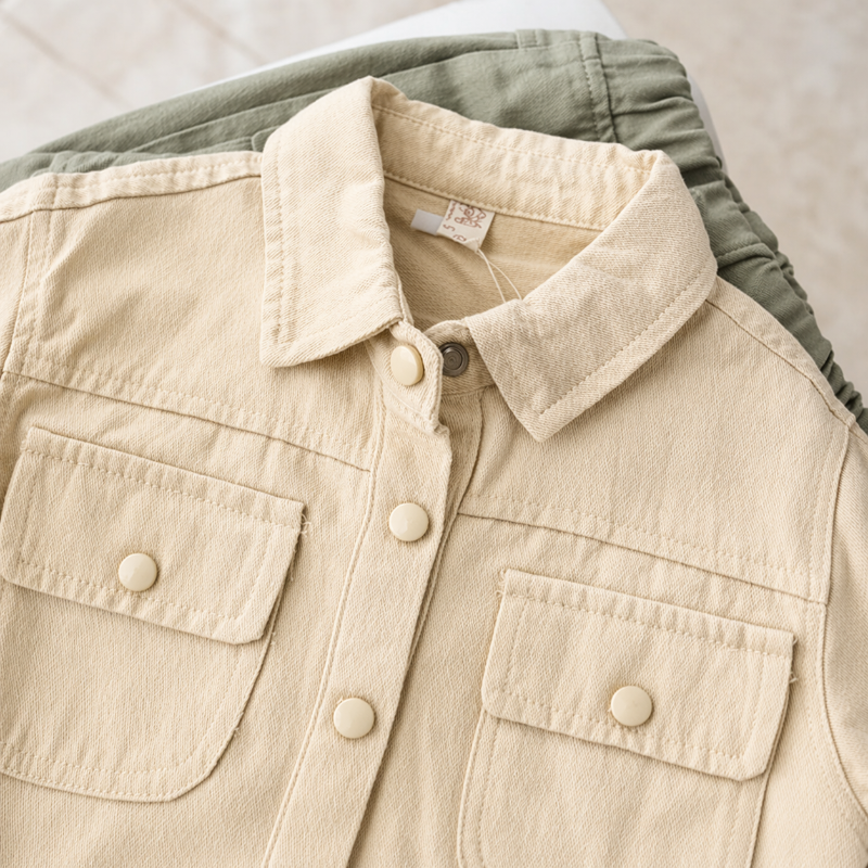 Boys Fashion – Moderno y cómodo – Conjunto cargo para niños