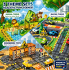 Magnetic Road Blocks – Creativo y educativo – Kit de construcción «Caminos magnéticos»