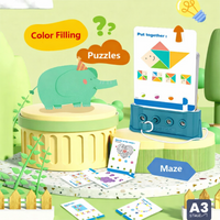 Thumbnail for Montessori Shape Matching Game – Lógica y concentración – Juego de mesa de rompecabezas