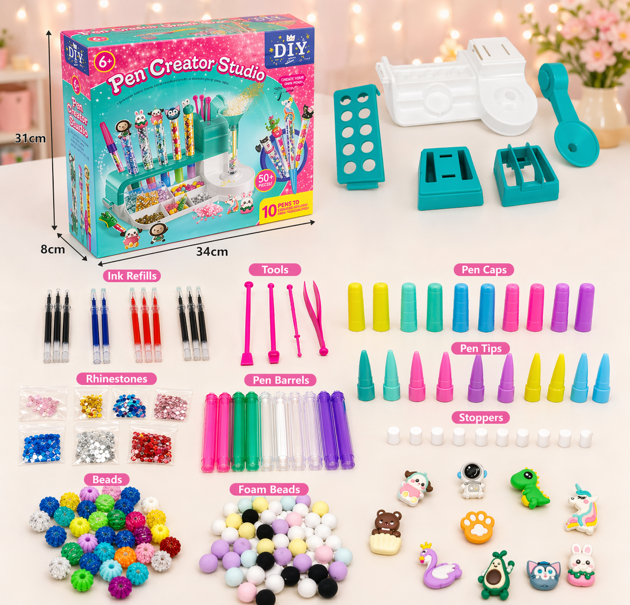 DIY Sand Art Pen – Creativo y educativo – Set de juego Pen Creator