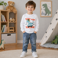 Thumbnail for Kids Dinosaur Sweatshirt – Comodidad y estilo – Jersey infantil Dino
