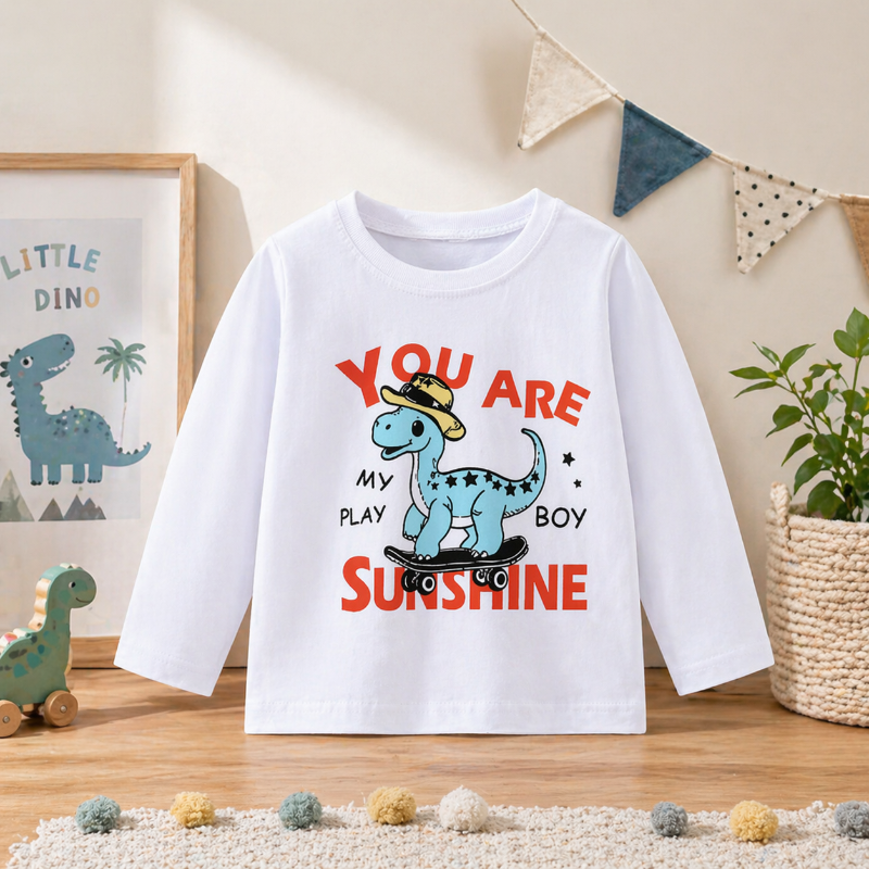Kids Dinosaur Sweatshirt – Comodidad y estilo – Jersey infantil Dino