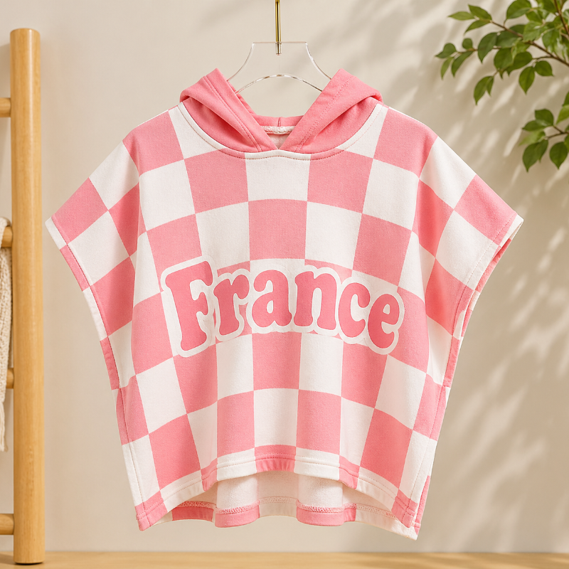 Personalized Hooded Towel – Suave y única: bata de baño infantil personalizada