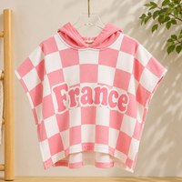 Thumbnail for Personalized Hooded Towel – Suave y única: bata de baño infantil personalizada
