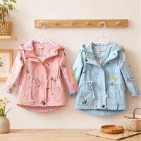 Thumbnail for Girls Windbreaker Jacket – Ligera y elegante – Chaqueta infantil