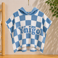 Thumbnail for Personalized Hooded Towel – Suave y única: bata de baño infantil personalizada