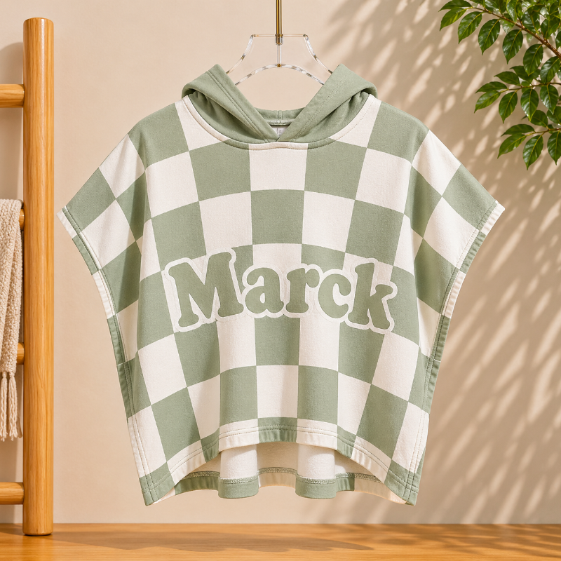 Personalized Hooded Towel – Suave y única: bata de baño infantil personalizada