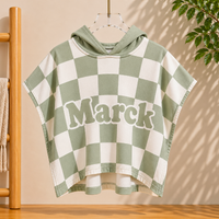 Thumbnail for Personalized Hooded Towel – Suave y única: bata de baño infantil personalizada