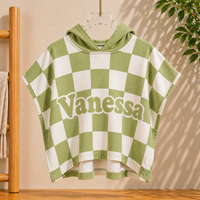 Thumbnail for Personalized Hooded Towel – Suave y única: bata de baño infantil personalizada