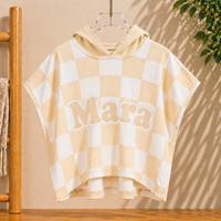 Thumbnail for Personalized Hooded Towel – Suave y única: bata de baño infantil personalizada