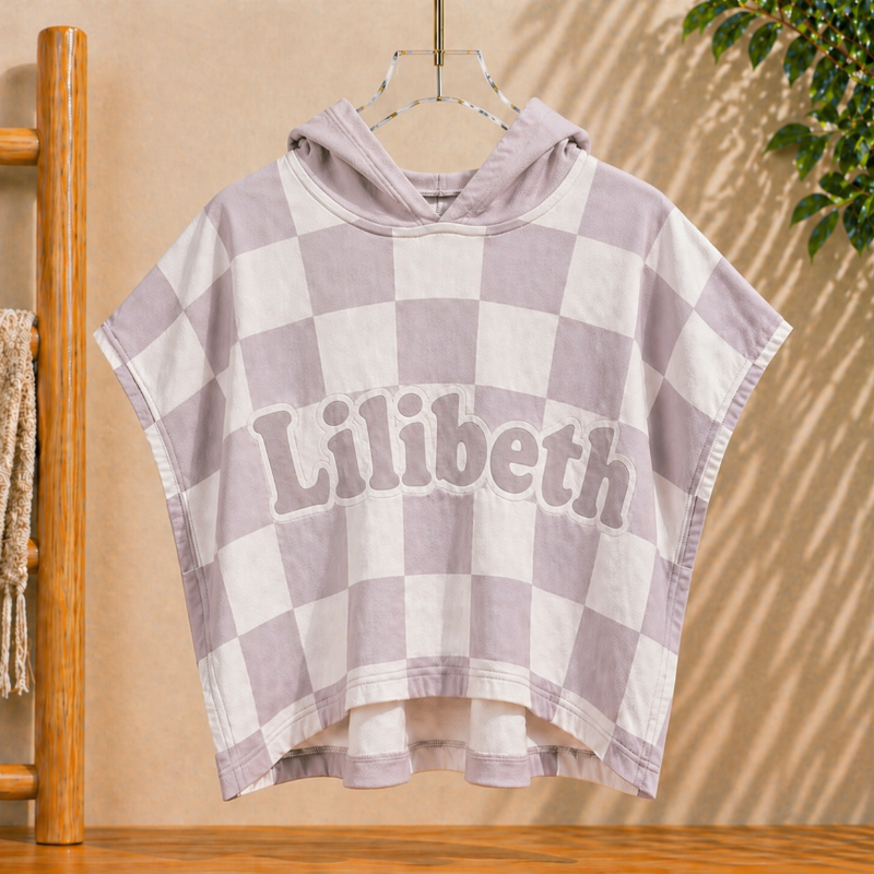 Personalized Hooded Towel – Suave y única: bata de baño infantil personalizada