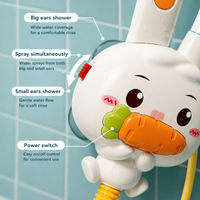 Thumbnail for Rabbit Bath Shower Toy – Diversión y juegos acuáticos – Rociador de juguete para el baño
