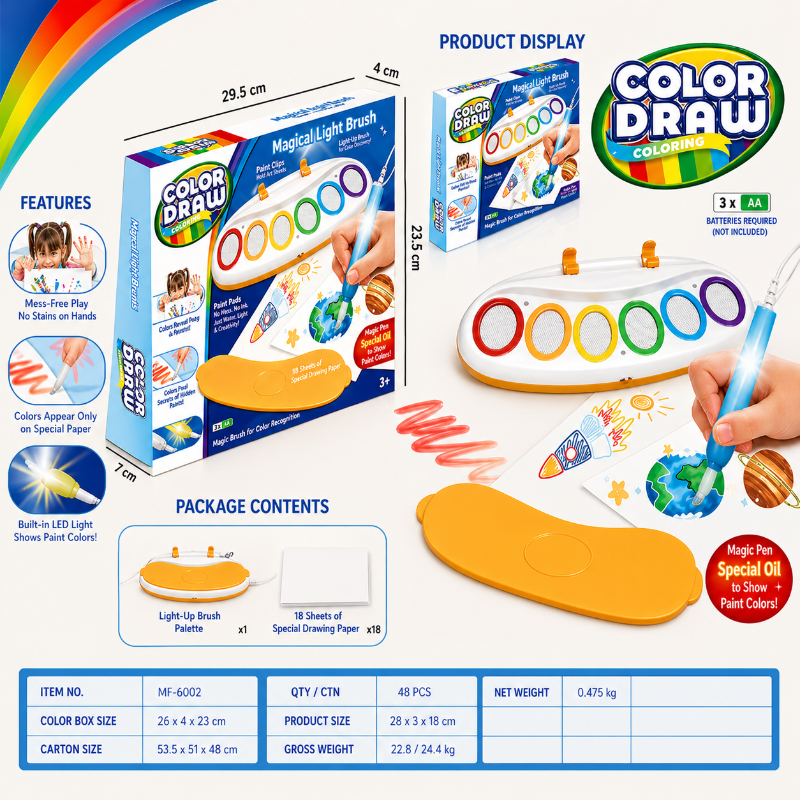 Color Draw – Creativo y limpio – Set de dibujo