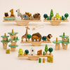 Wooden Forest Blocks – Creatividad y desarrollo – Juego de bloques de madera para apilar