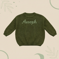 Thumbnail for Personalized Baby Sweater – Único y lleno de cariño: jersey de bebé bordado y personalizado