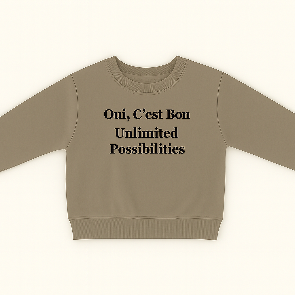 Mini Fashion™ - "Sí, está bien". - Suéter