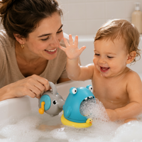 Thumbnail for BubblePlay – Educativo y divertido – Juguete de baño «Krab Bubbel»