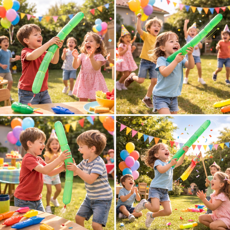 FlyFest – Activo y divertido – Globos de colores para fiestas (100 unidades)