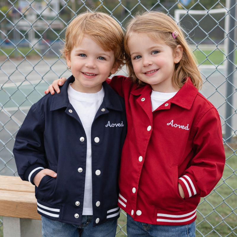 UrbanCub – Robusto y elegante – Chaqueta de béisbol para niños