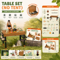 Thumbnail for Kids Camping Adventure – Aventurero e interactivo – Set de acampada