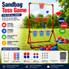Sandbag Toss Game – Interactivo y al aire libre – Set de juego con bolsas de semillas