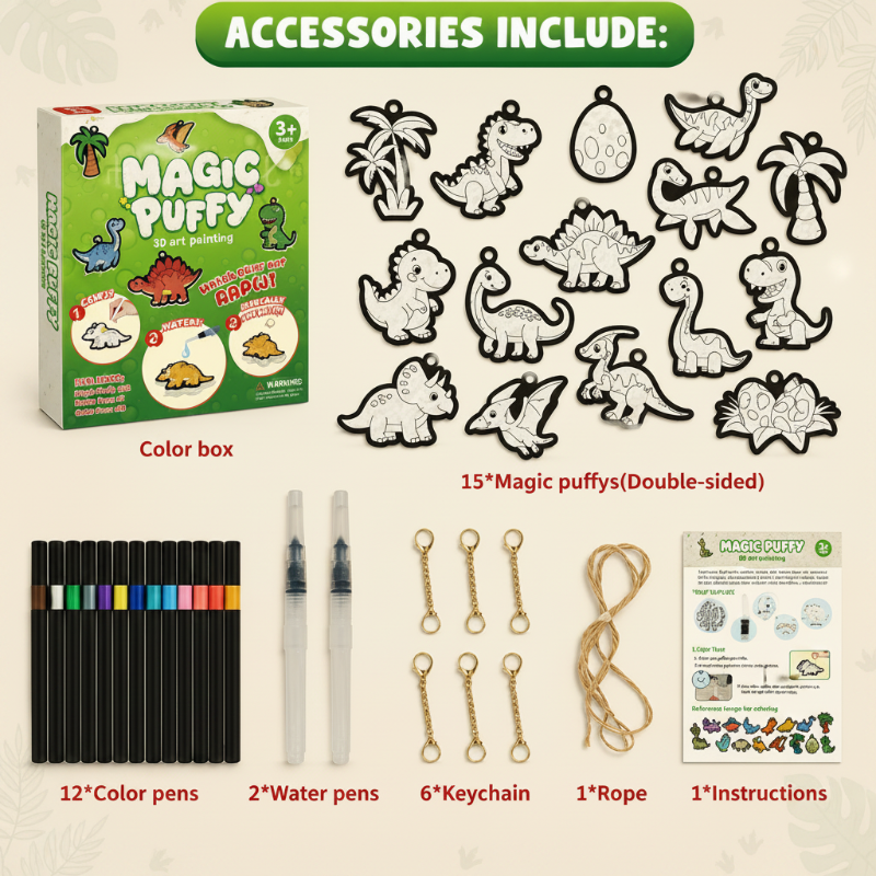 Magic Puff Paint – Creativo e interactivo: kit de manualidades con textura mágica de espuma