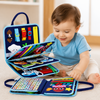 7-in-1 Busy Board – Motricidad y aprendizaje – Tablero de actividades
