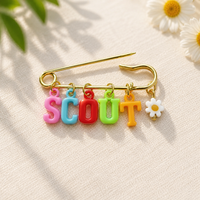 Thumbnail for Personalized Charm Pin – Personal y elegante: broche con nombre