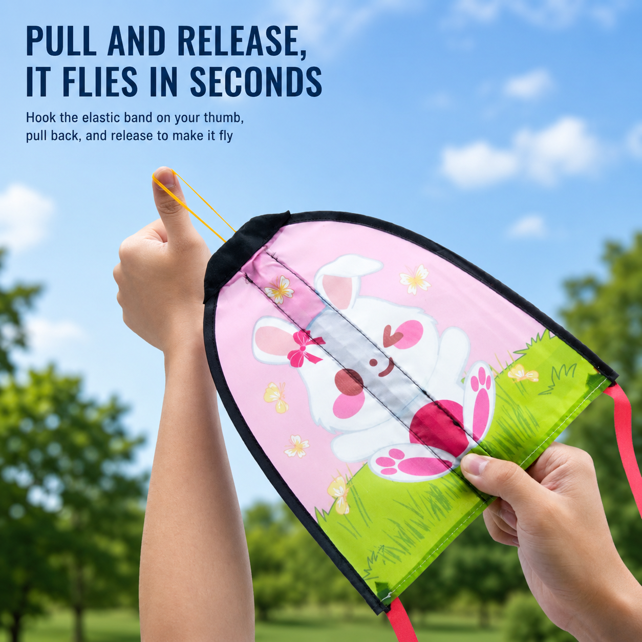 Handheld Kite – Al aire libre y actividad física – Cometa para niños