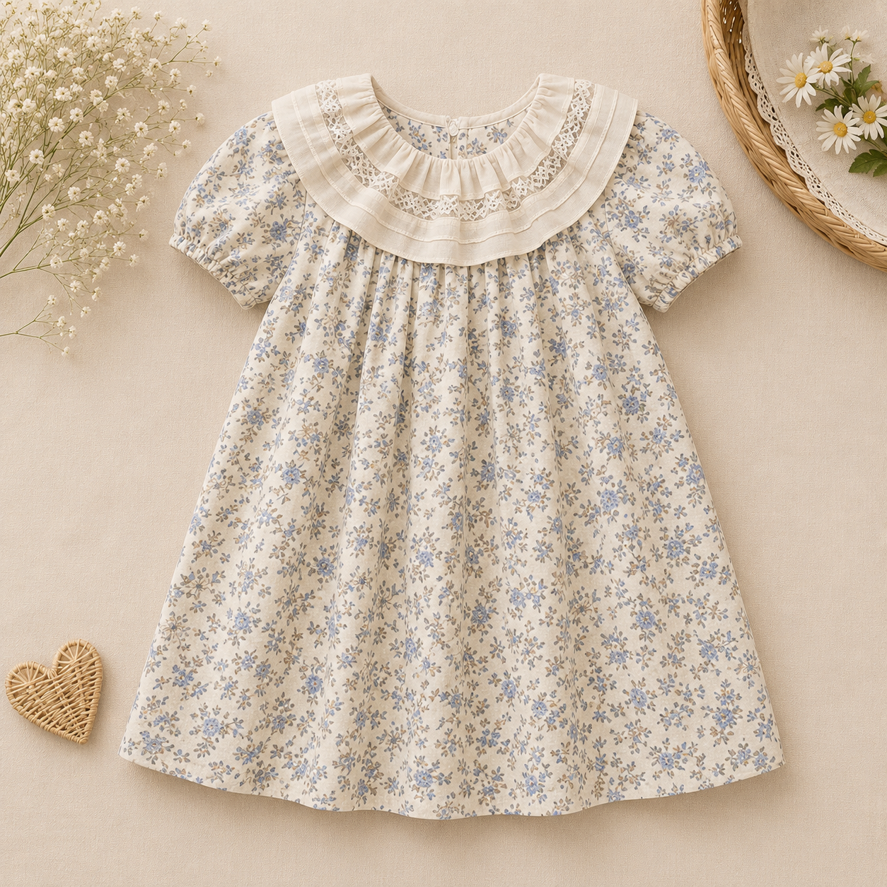 Lace Stitching Dress – Elegancia y comodidad: encaje y costuras