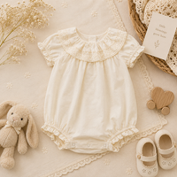 Thumbnail for Vintage Rompers – Atemporal y suave – Mono para bebé
