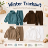 Winter Tracksuit – Calidez y comodidad: conjunto de ropa de invierno para niños